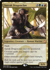 Surrak Dragonclaw Foil - Prerelease Promos